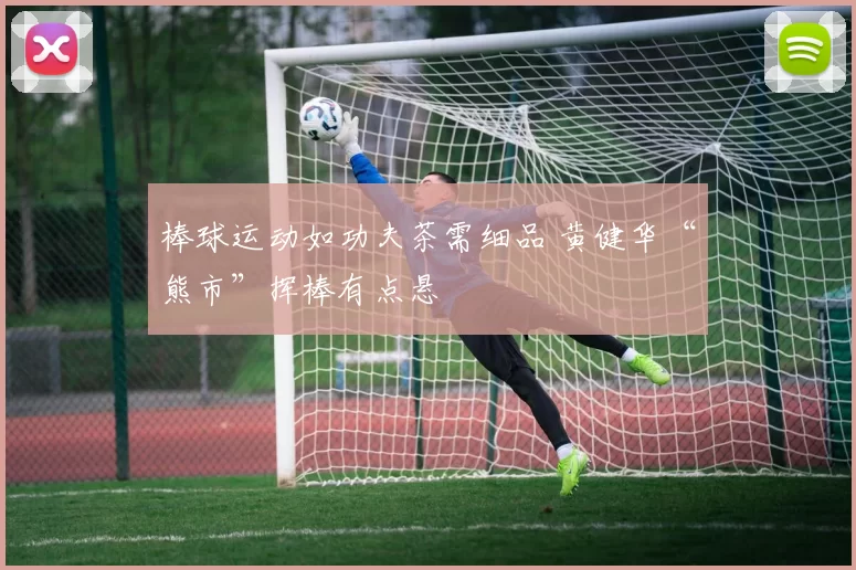 棒球运动如功夫茶需细品 黄健华“熊市”挥棒有点悬